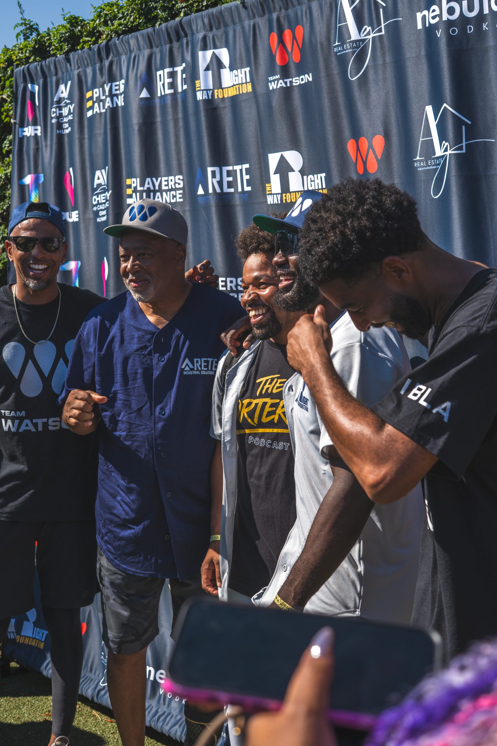 R to L: Brandon Watson, Sam Watson, Shawn Porter, Terence Crawford, Marcus Watson